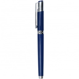 Blue Textured Grip Gel Custom Pens