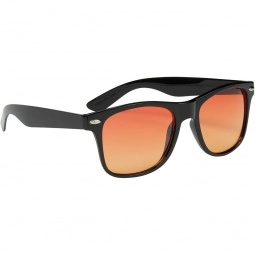 Orange - Gradient Tinted Lenses Custom Sunglasses