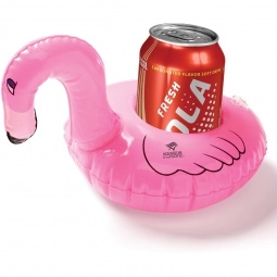 Inflatable Flamingo Custom Beverage Coaster