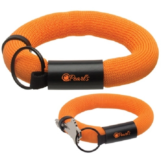 Orange - Floating Custom Wristband Key Holder
