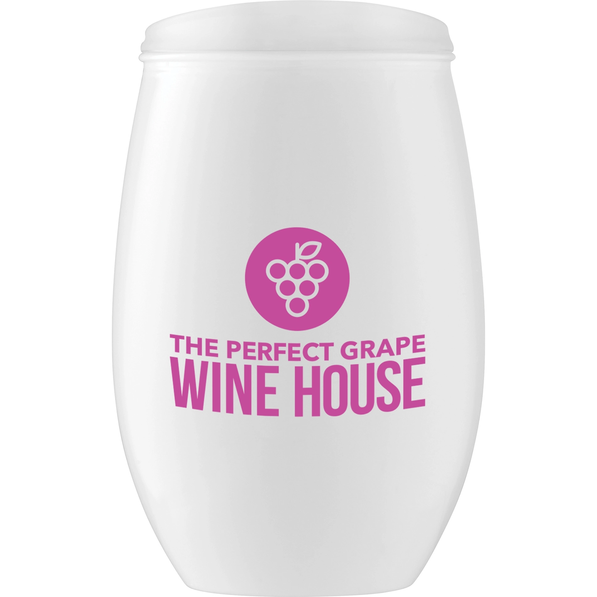 Travel Promotional Wine Tumbler w/ Lid 16 oz. ePromos