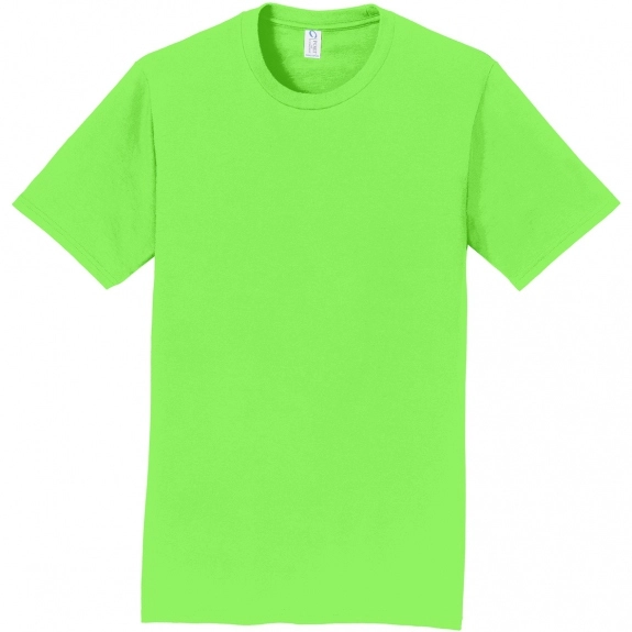 Flash Green Port & Company Fan Favorite Custom Tee - Colors