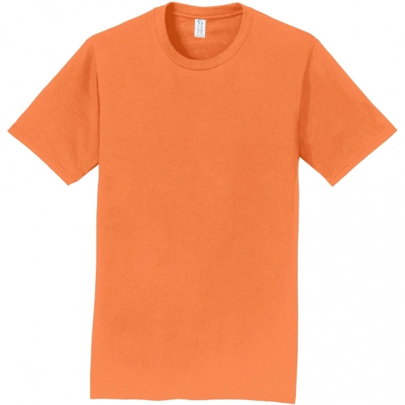 Texas Orange Port & Company Fan Favorite Custom Tee - Colors