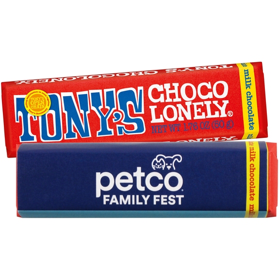 White - Tony's Chocolonely&#174; Custom Chocolate Bar - 1.75 oz.