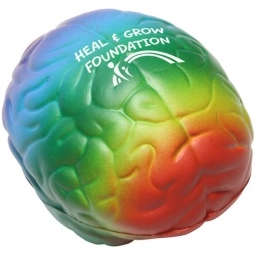 Rainbow Brain Custom Stress Balls