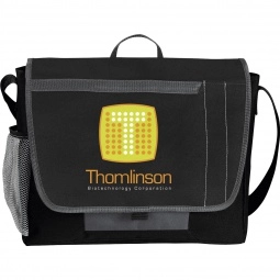 Atchison Tri-Pocket Promotional Messenger Bag