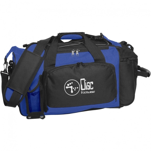 Blue Deluxe Sport Custom Duffle Bag 