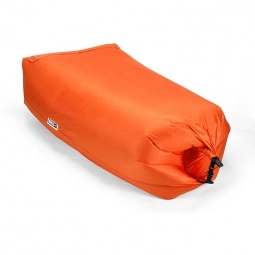 Orange Premium Portable Inflatable Custom Lounger w/ Bag