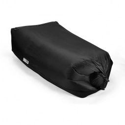 Black Premium Portable Inflatable Custom Lounger w/ Bag