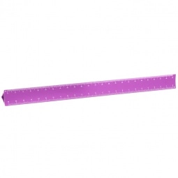 Purple Hollow Engineer Logoed Drafting Scales - 12"