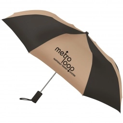 Black / Khaki Peerless The Revolution Custom Umbrella - 42"