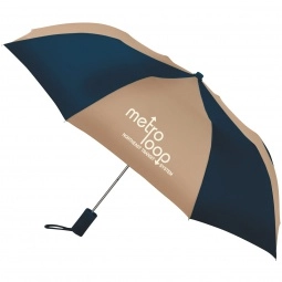 Navy / Khaki Peerless The Revolution Custom Umbrella - 42"