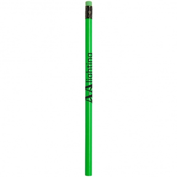 Neon Green Neon Promotional Pencils