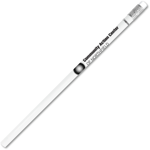 White MicroHalt Custom Pencil