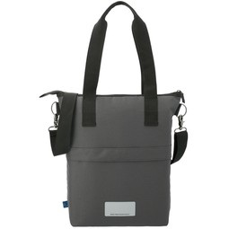 Back - Repreve&#174; Ocean Branded Computer Tote - 15"w x 16"h x 4.75"d