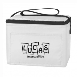 White Insulated Promotional Cooler Bags 