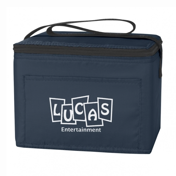 Navy Blue Insulated Promotional Cooler Bags 