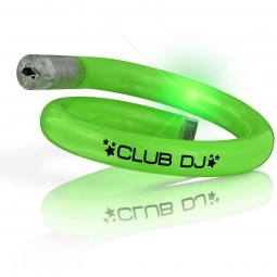 Lime Green - Light-Up LED Tube Custom Bracelet