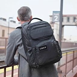 In Use - Full Color OrigAudio Embarcadero Custom Back Pack - 15"