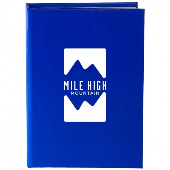 Blue Mini Logo Sticky Book - 2"w x 3.25"h