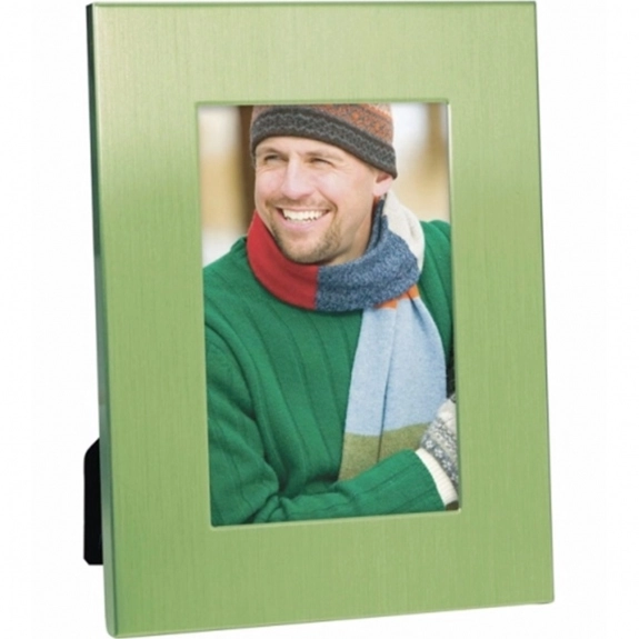 Green Full Color Colorful Brushed Aluminum Promotional Frame