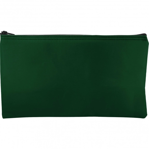 Nylon Custom Bank Bag - 10.5w x 5.5h | Promotional Deposit Bags | ePro