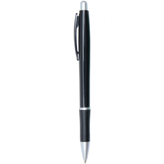 Black Slim Barrel Ballpoint Custom Pens