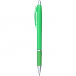 Green Slim Barrel Ballpoint Custom Pens