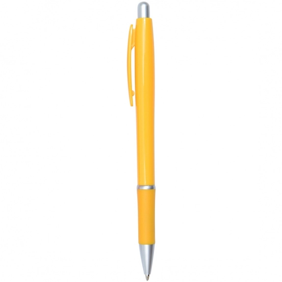 Yellow Slim Barrel Ballpoint Custom Pens