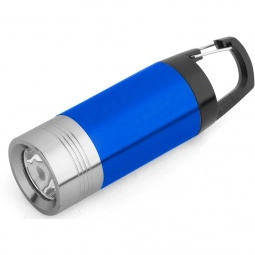 Blue Lightweight Custom Flashlight w/ Carabiner