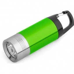 Lime Green Lightweight Custom Flashlight w/ Carabiner