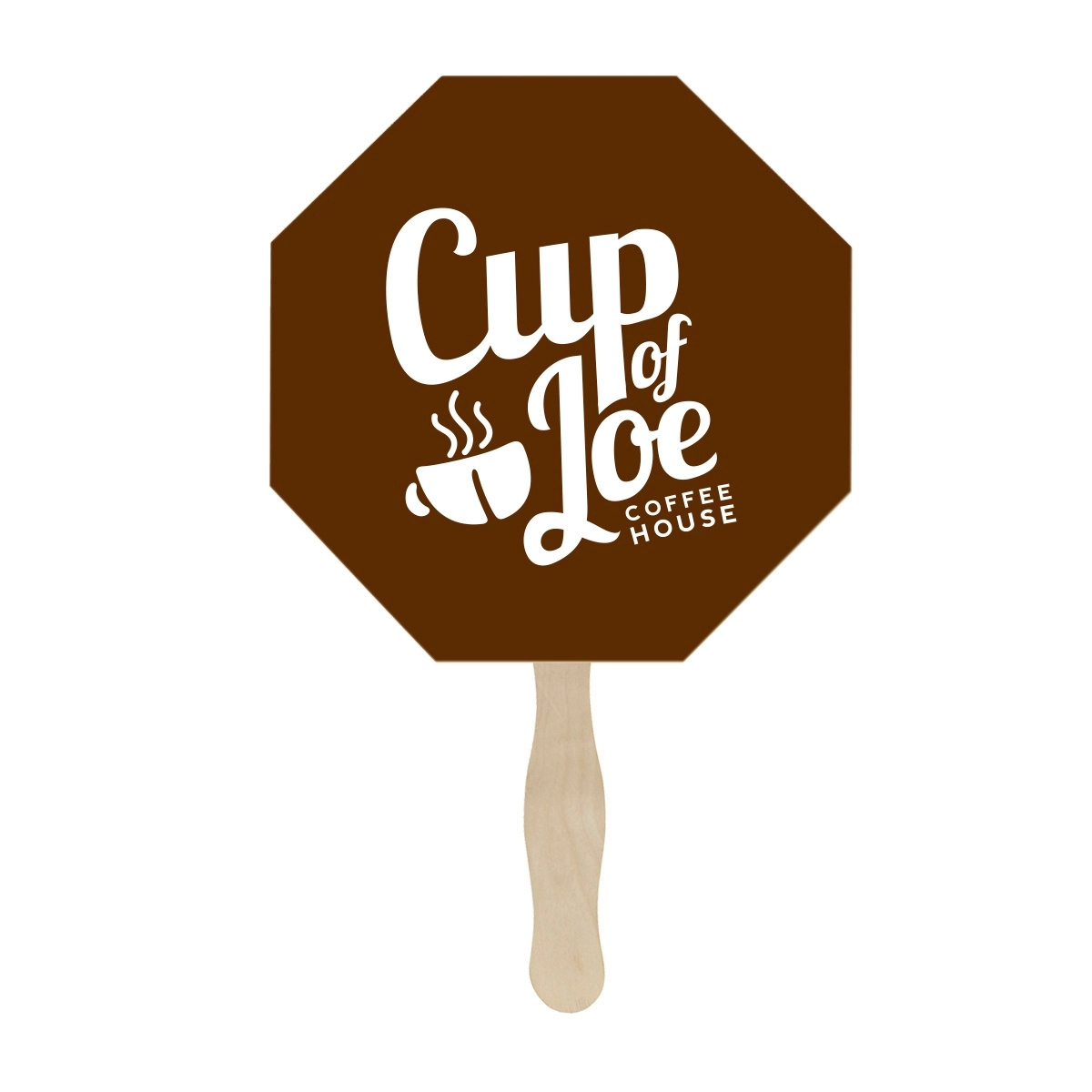 Promotional Hand Fan Stop Sign Custom Hand Fans ePromos