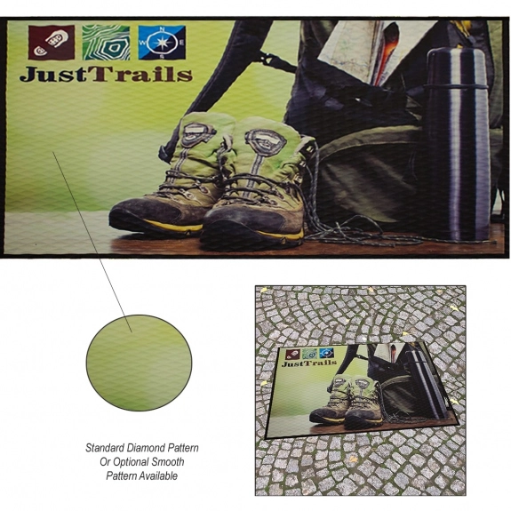 Collage - Full Color Impressions Indoor Custom Floor Mat - 5' x 3'