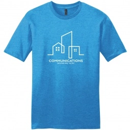 Heathered Bright Turquoise - District Very Important Tee Custom T-Shirts - 