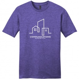 Heathered Purple - District Very Important Tee Custom T-Shirts - Young Men'