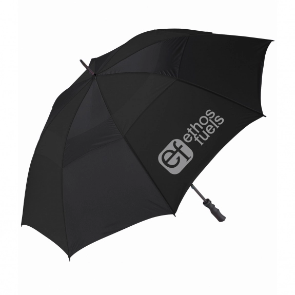 Black - Peerless The Bogey Custom Golf Umbrella - 60"