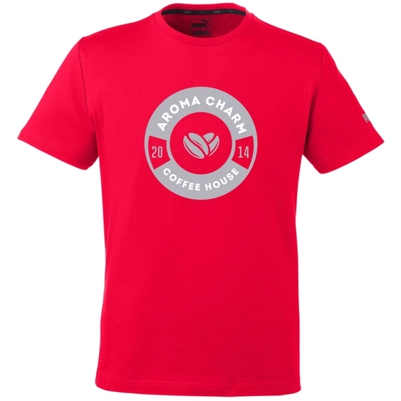 High Risk Red Puma Sport Essential Logo Custom Adult T-Shirt