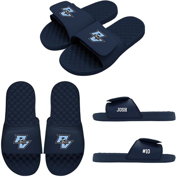 Navy MCORE iSlide Mantra Custom Logo Slides