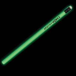 Neon Green Night Glow-in-the-Dark Printed Pencil