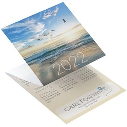 Full Color Tri-Fold Custom Calendar - Beach