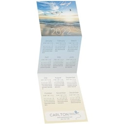 Full Color Tri-Fold Custom Calendar - Beach