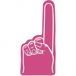 Pink Promotional Foam Finger