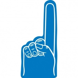 Blue Promotional Foam Finger