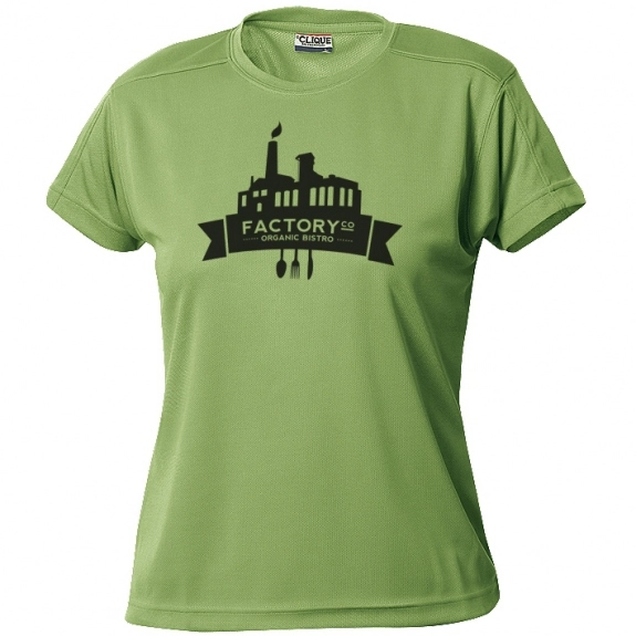 Putting Green Clique Ice Tee Performance Custom T-Shirts - Women's
