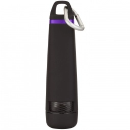 Purple Power Bank Custom Charger w/ Wireless Speaker - 2500 mAh