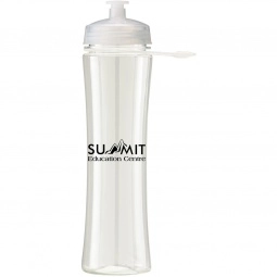 Translucent Clear - Translucent Promotional Water Bottle - 24 oz.