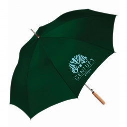 Hunter green - Peerless Automatic Promotional Stick Umbrella - 48"