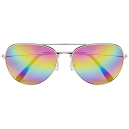 Multicolor aviator sunglasses hotsell