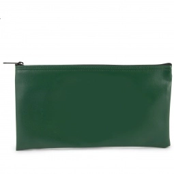 Forest Green Vinyl Custom Bank Bag