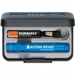 Blue Solitaire MAG-LITE Promotional Flashlight